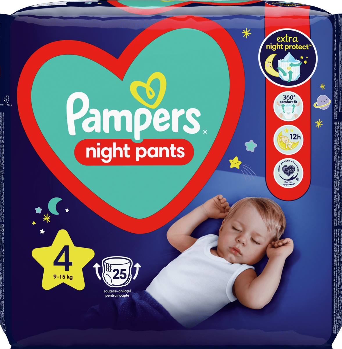 pieluchy pampers na noc opinie