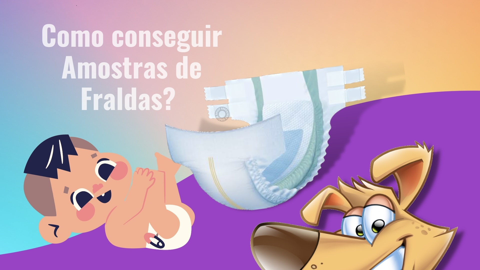 fralda pampers amostra gratis