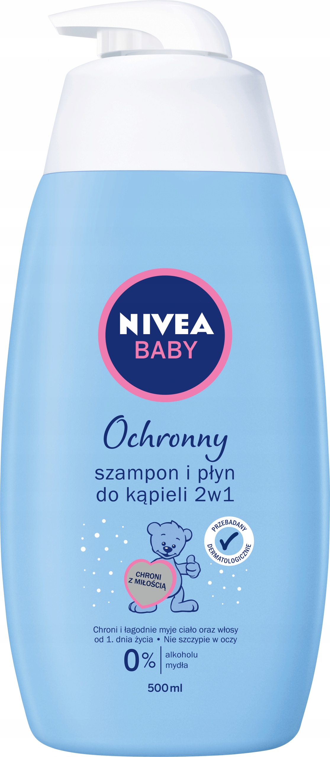 nivea baby szampon i płyn do kąpieli łagodny 2w1