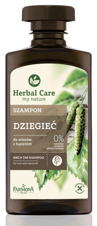 farmona herbal care szampon dziegieć 330ml skład