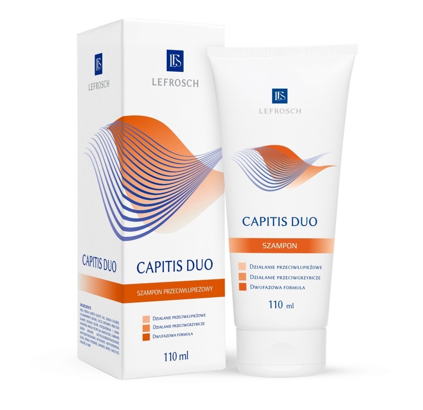 capitis duo szampon przeciwłupieżowy 110ml doz