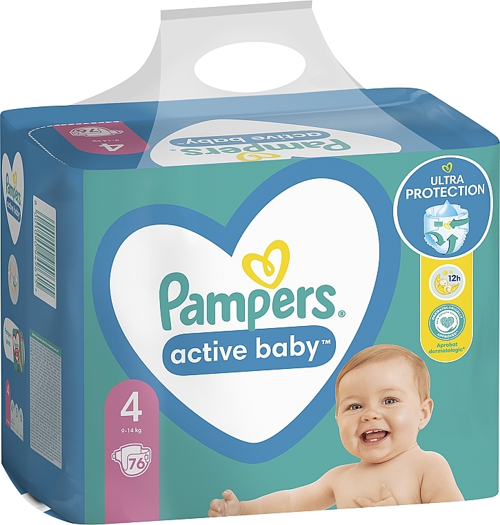 pampers active baby 4 76