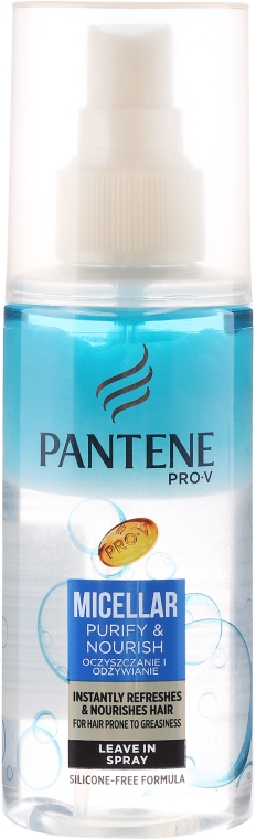 pantene pro-v micelar water odżywka do włosów