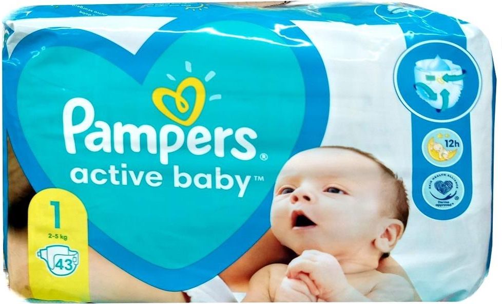 pampers new baby pieluchy jednorazowe rozmiar 2 mini 43 szt