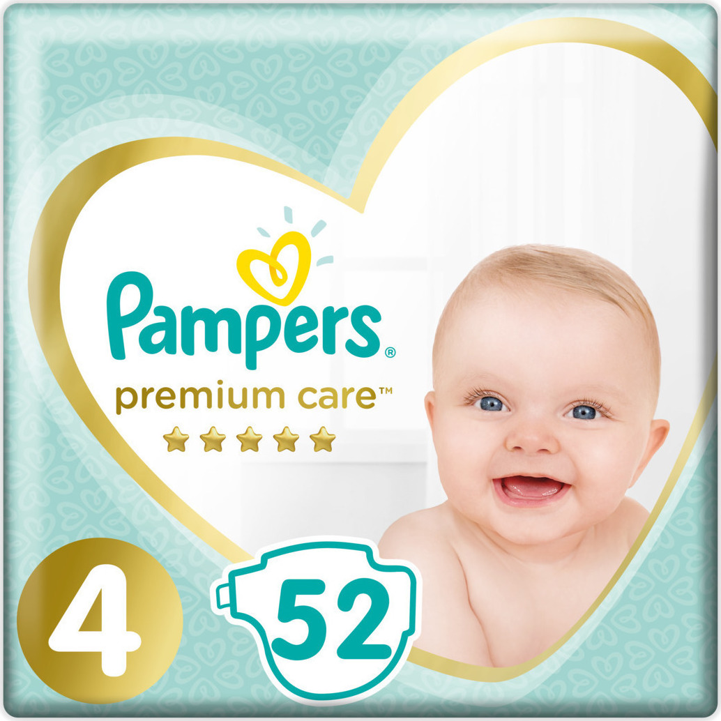 pampers premium care 4 maxi 52