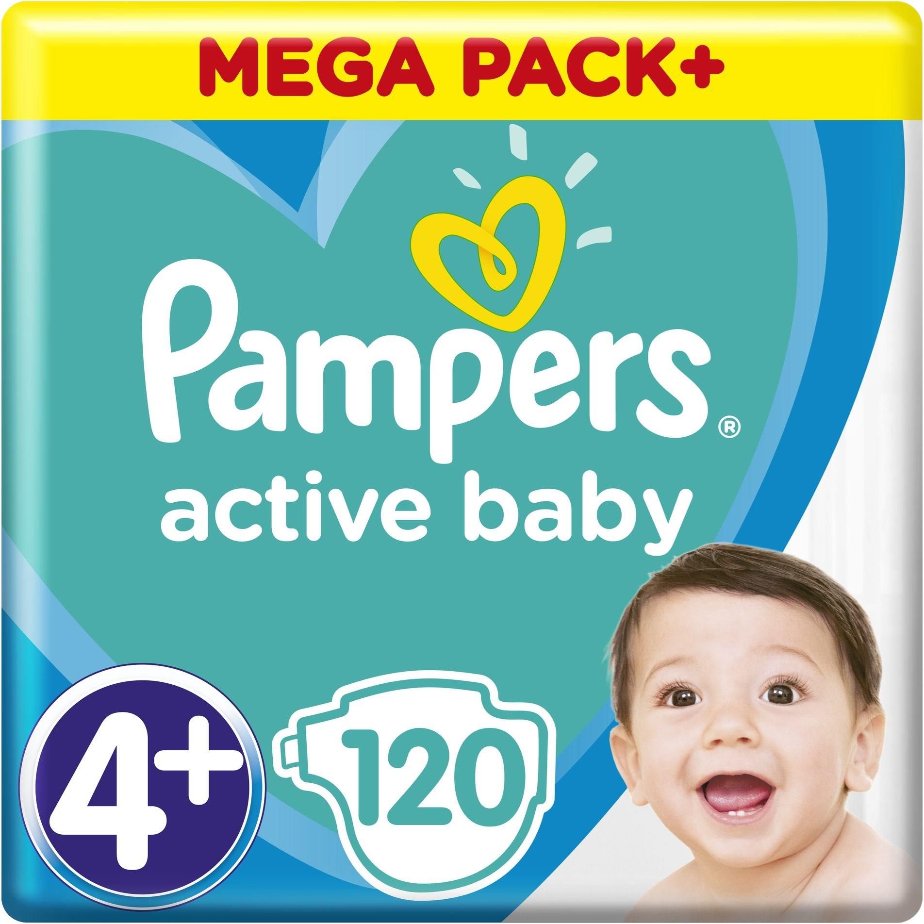 ceneo pampers active baby-dry 4