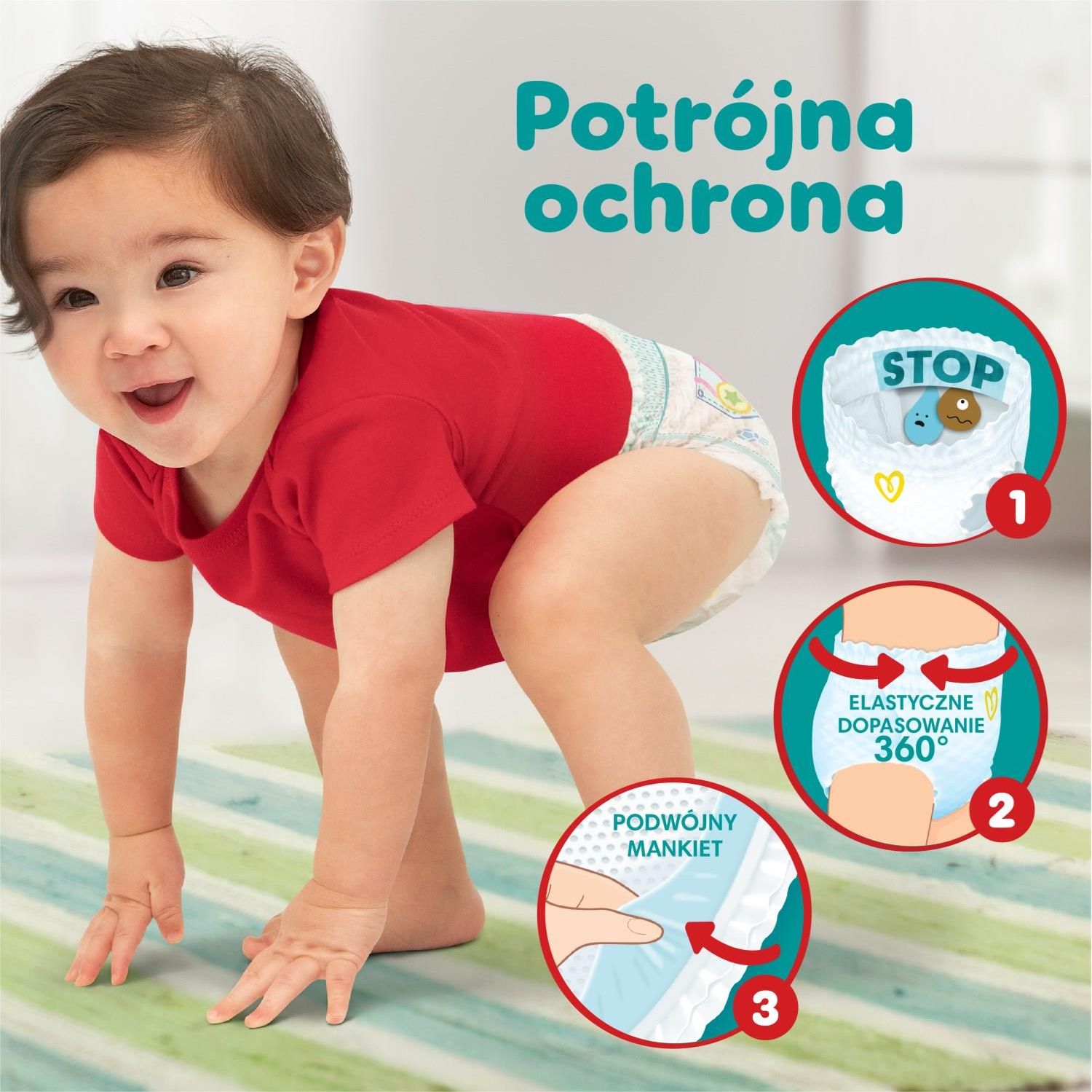 ceneo pampers pants 4 176