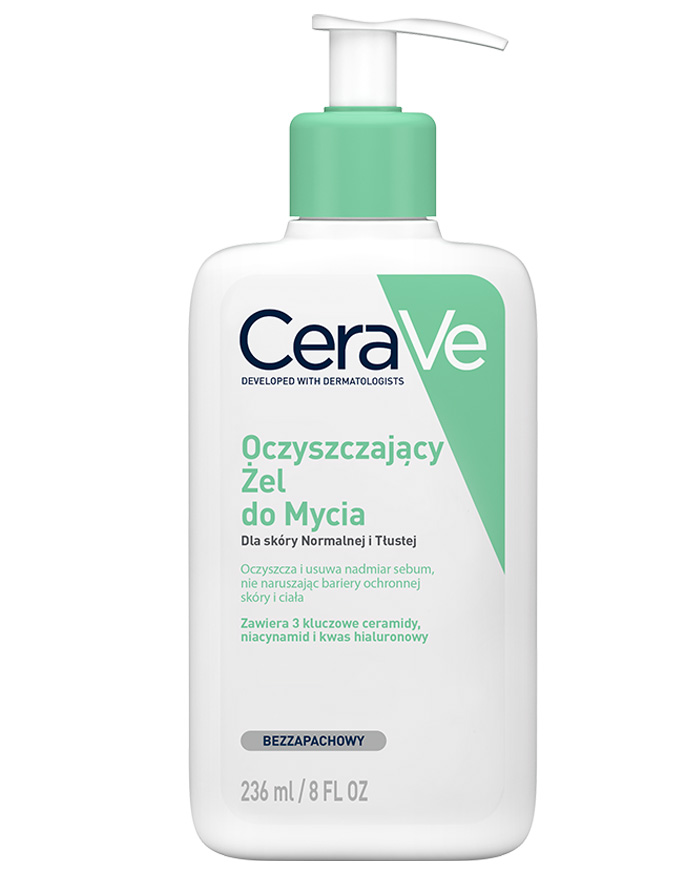 cerave oczyszczający żel do mycia