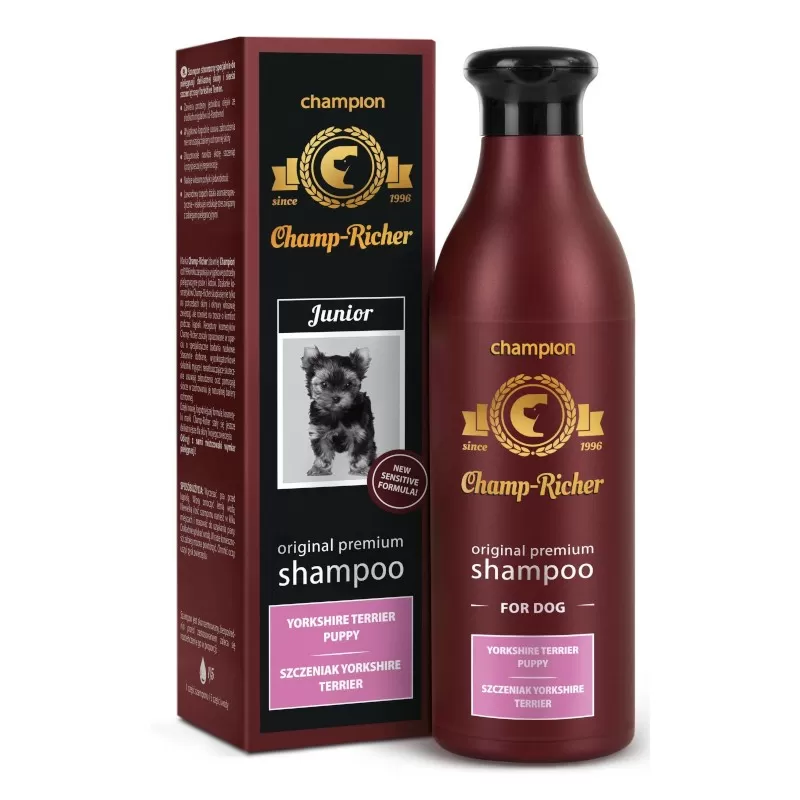 champ-richer szampon szczenięta rasy yorkshire terrier 250 ml