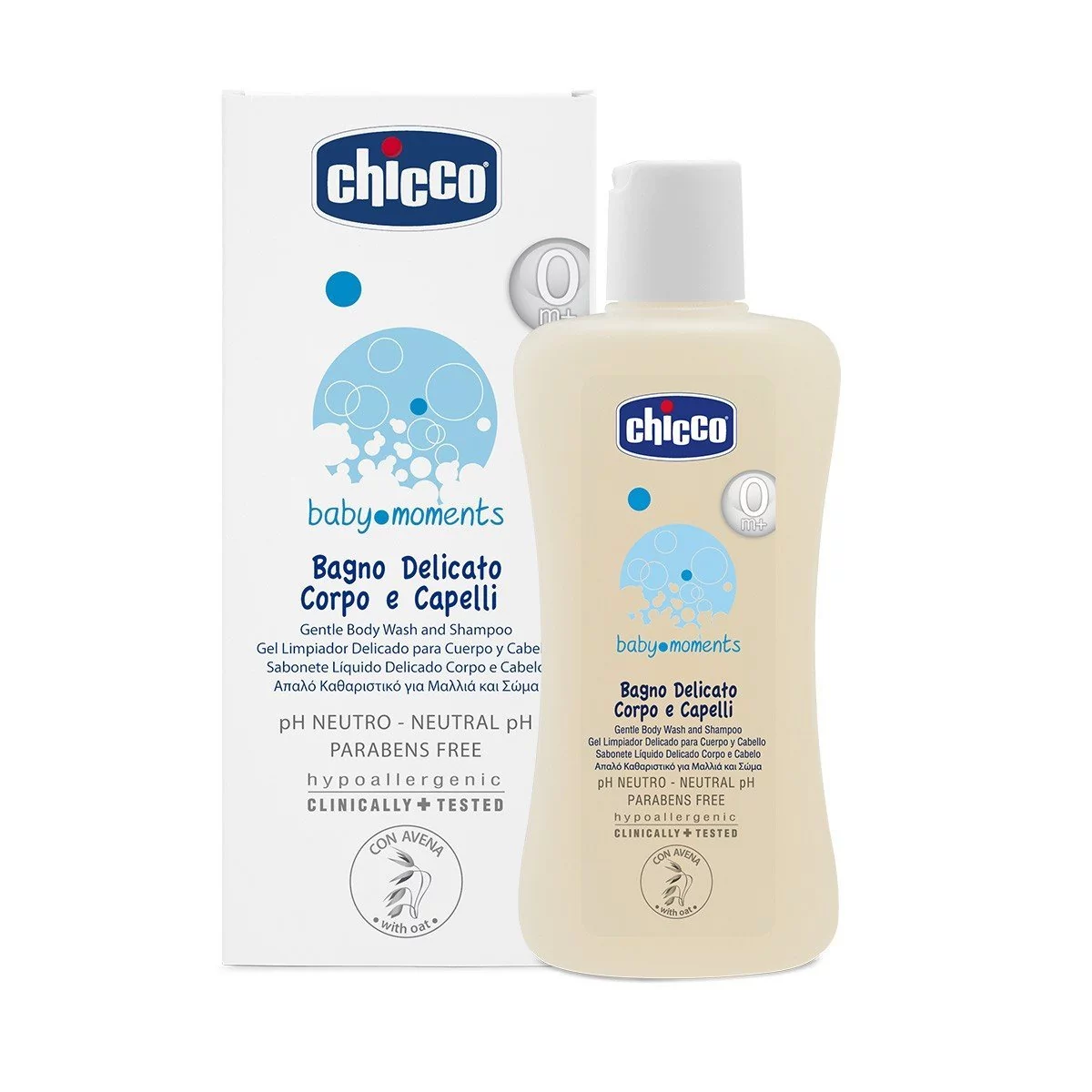 chicco nursery szampon do mycia ciala i wlosow skład