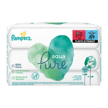 chusteczki nawilżające pampers pure