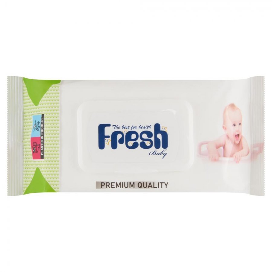 chusteczki nawilżane fresh baby 120 sztuk