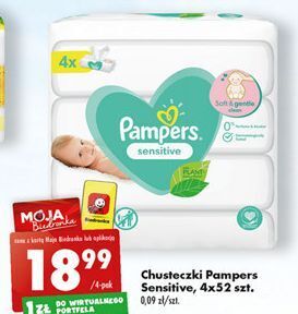 chusteczki pampers sensitive biedronka