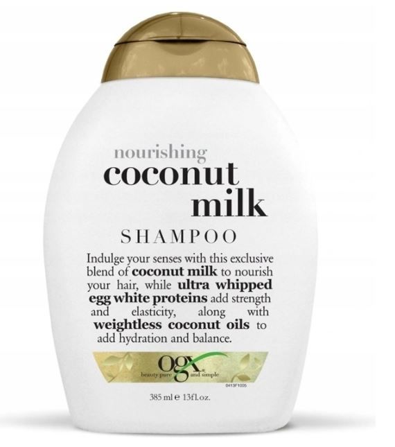 coconut oil i milk szampon do włosów