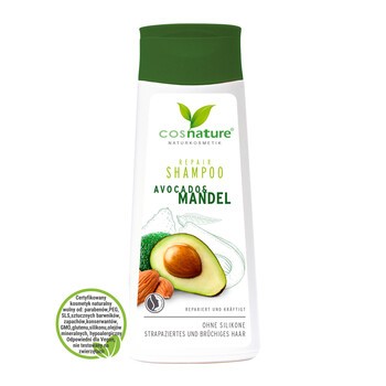 cosnature szampon do włosów regenerujący awokado 200ml