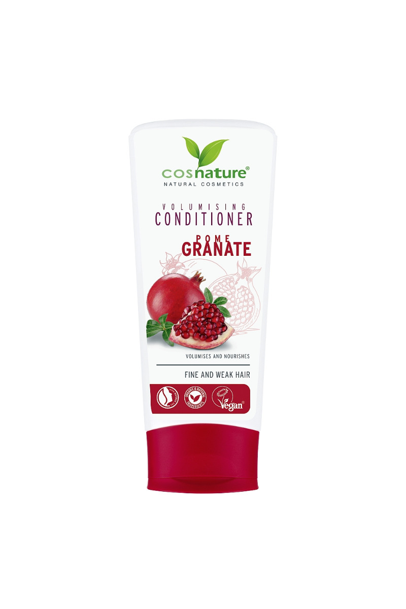 cosnature zwiększający objętość włosów szampon z owocem granatu