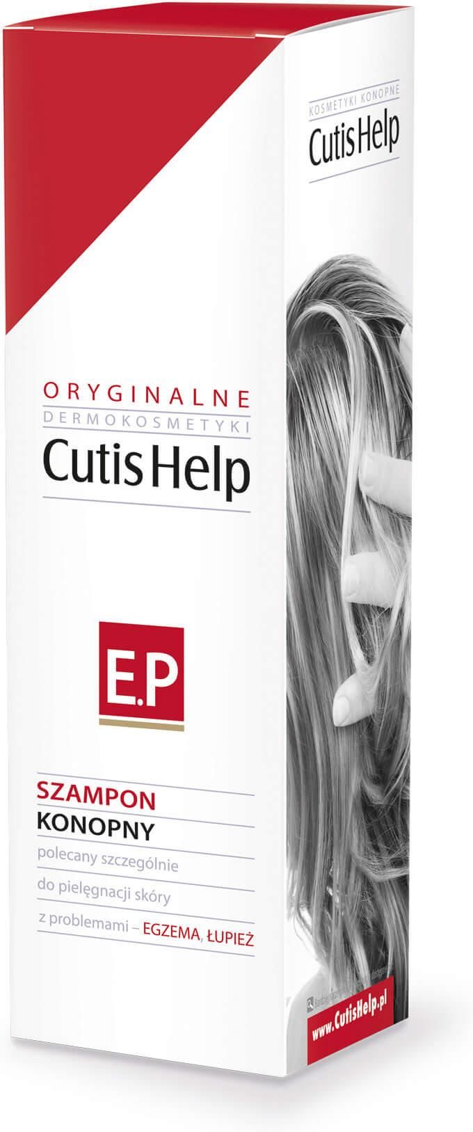 cutishelp szampon konopny 200ml opini