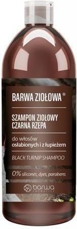 czarna rzepa barwa ziołowa szampon skład