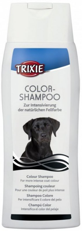 czarny szampon dla psa