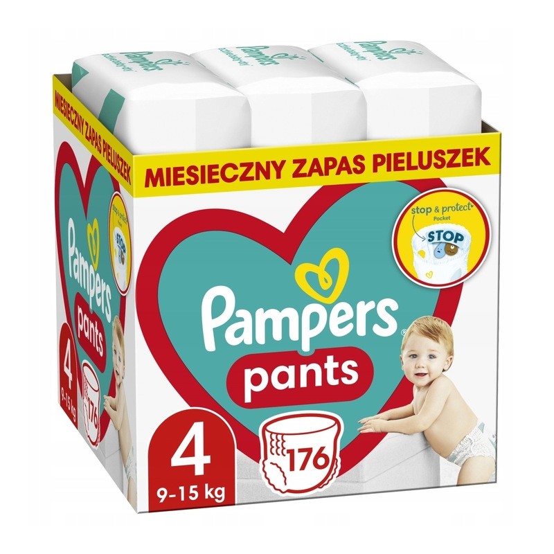 czy pieluchomajtki pampers są pokryte olejkiem