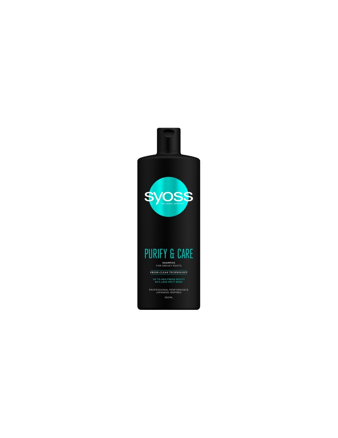 syoss purify & care szampon do włosów 500 ml