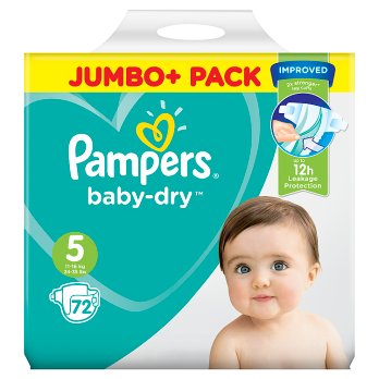 pampers baby dry a jumbo pack