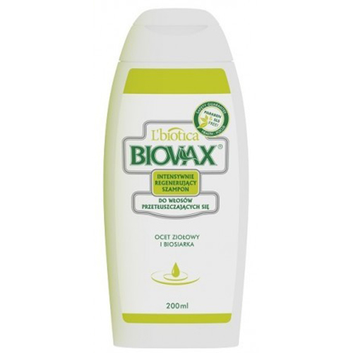 biovax szampon włosy tłuste cena