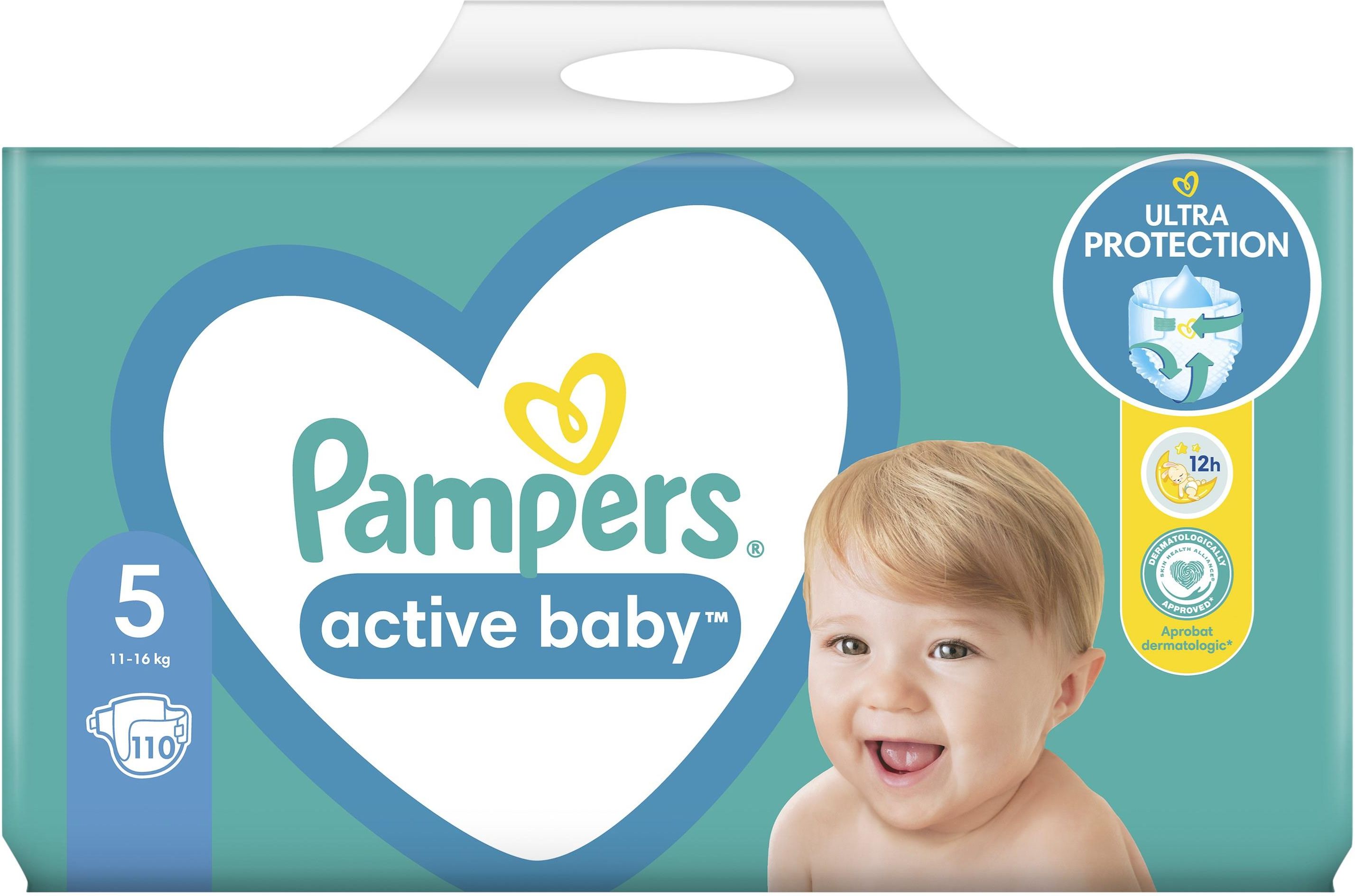 pampers active baby 5 110 szt