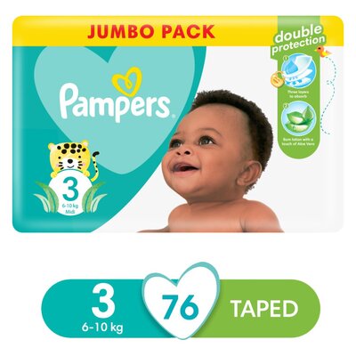 pampers jumbo pack size 3