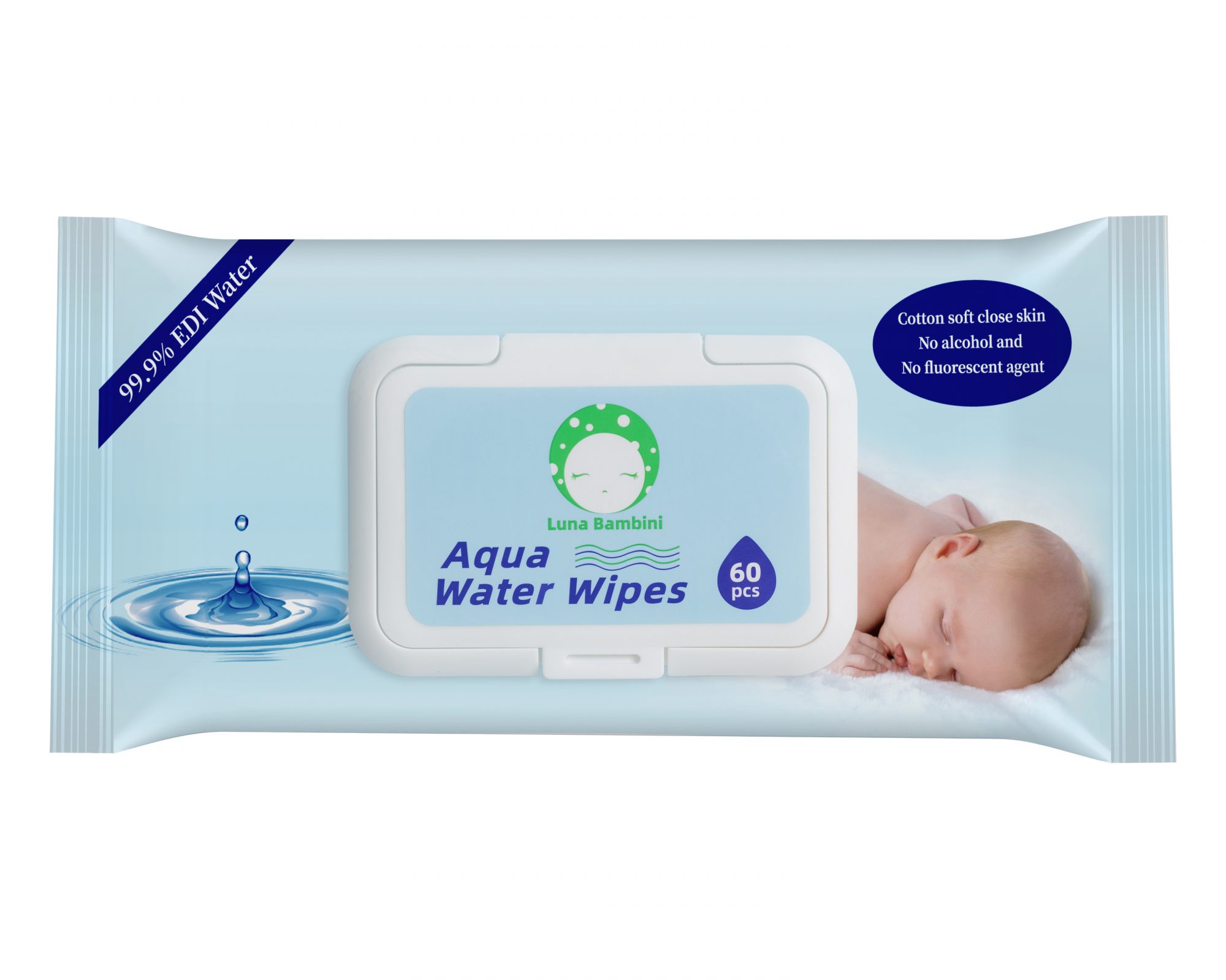 chusteczki nawilżane woda dla niemowlat