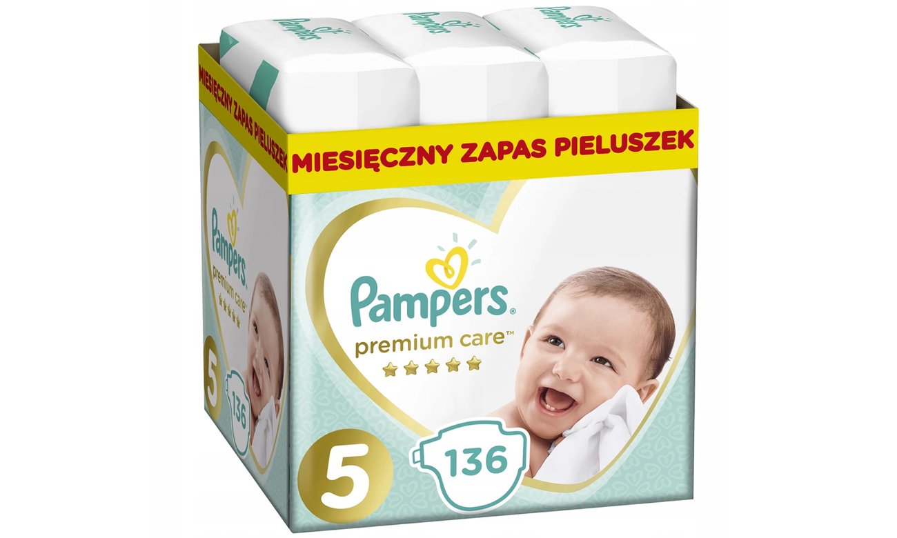 pieluchy pampers premium care zapas