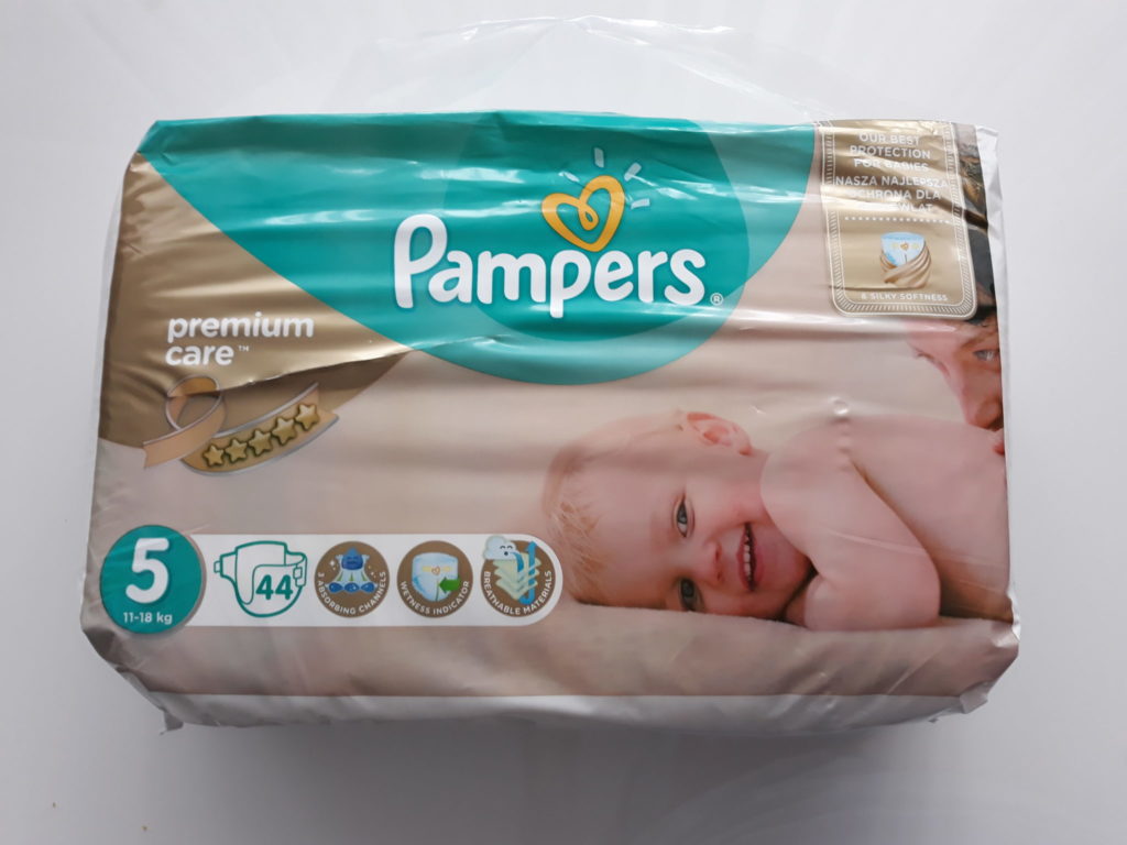 pampers premium care siateczka