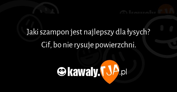 szampon dla łysych cif