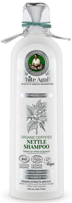 white agafia organiczny szampon pokrzywowy allegro