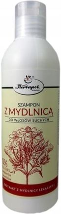 szampon do włosów suchych z mydlnicą200ml herbapol