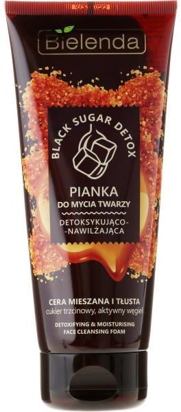 black sugar detox pianka do mycia twarzy