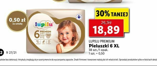 lidl pieluchy 6 50