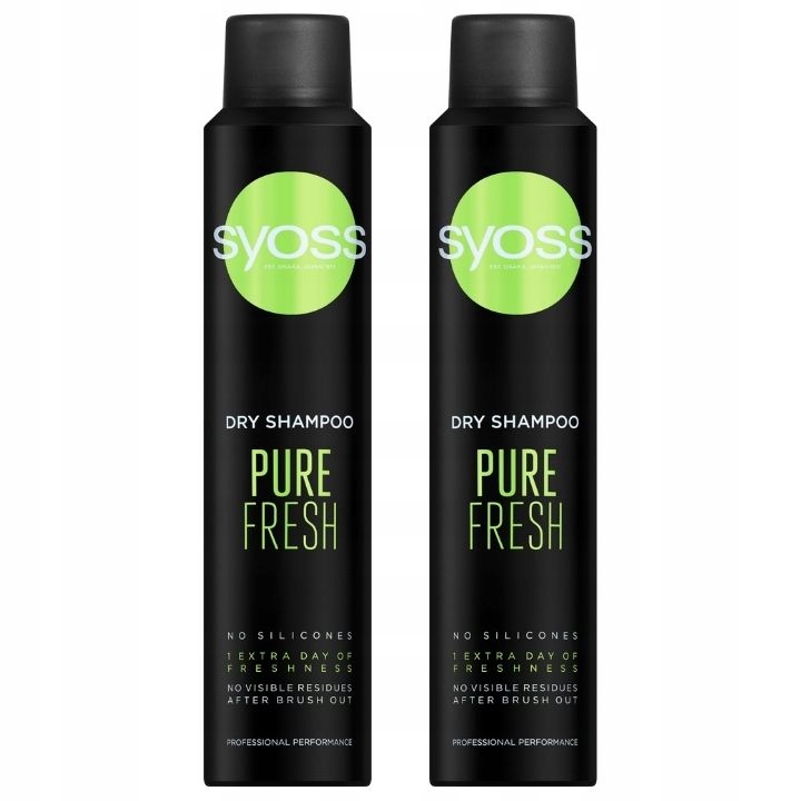 kwc syoss pure fresh dry suchy szampon