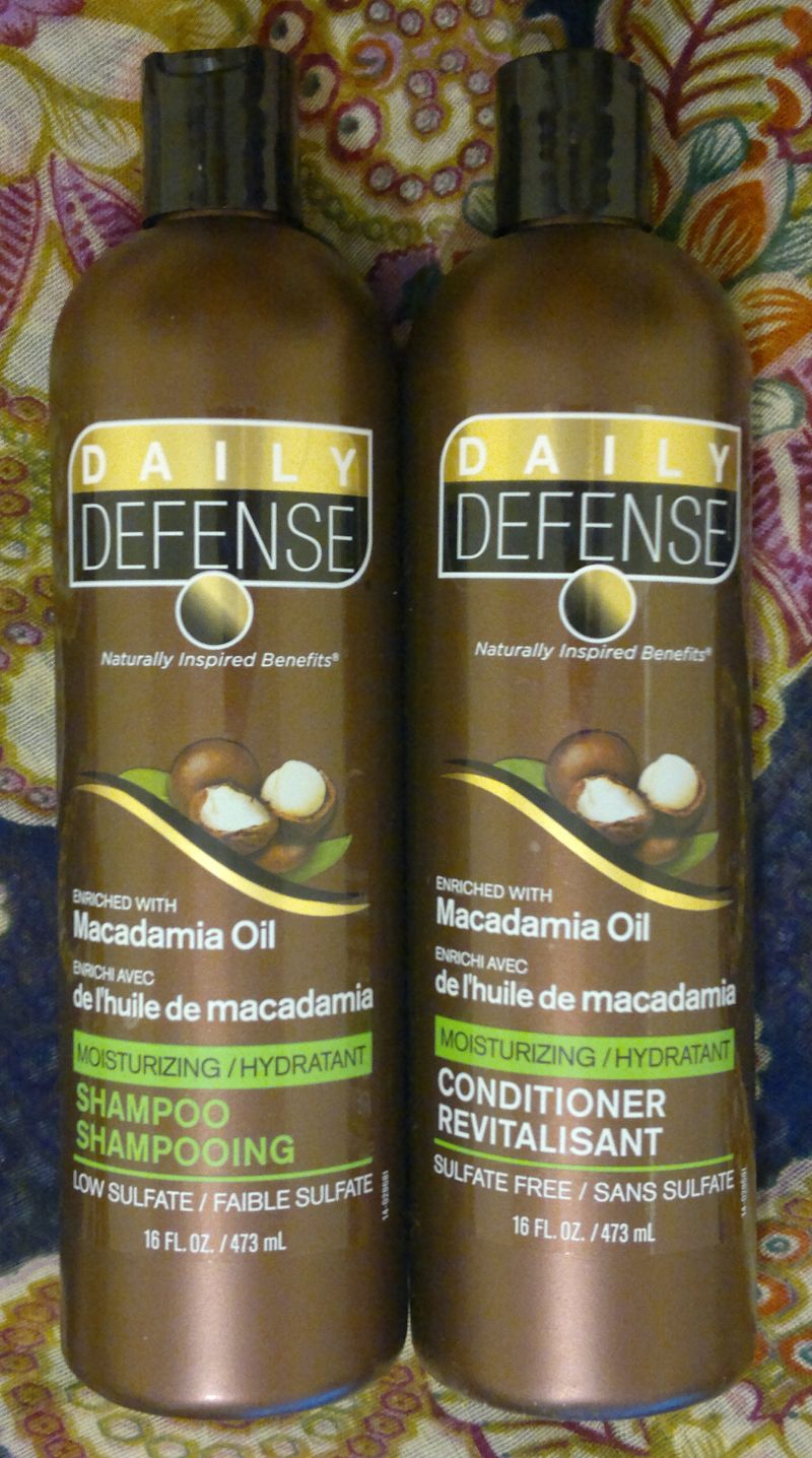 daily defense macadamia oil szampon 473ml skład