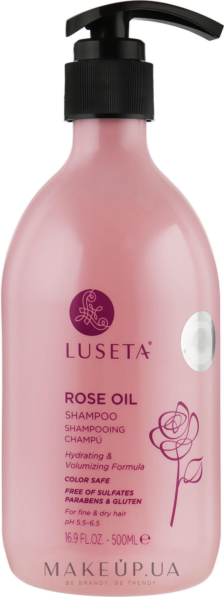 luseta szampon rose oil opinie