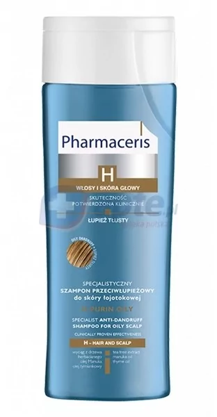 pharmaceris hpurin szampon włosy tłuste