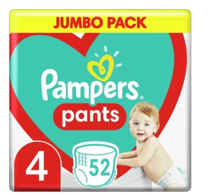 pieluchomajtki pampers pants 4 208 sztuk