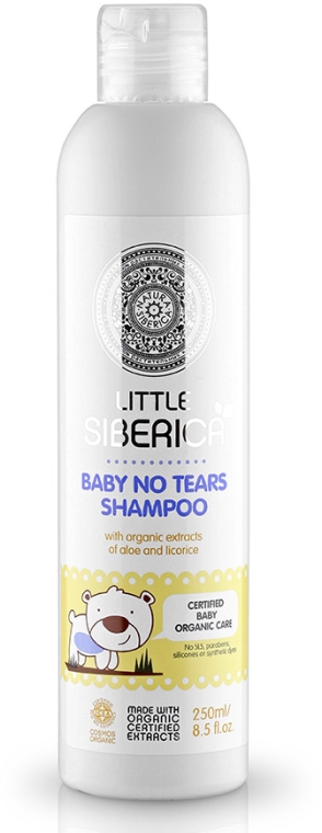 delikatny szampon do włosów little siberica mild baby