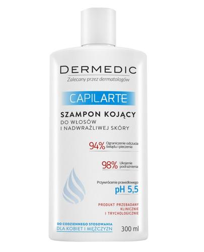 dermedic capilarte szampon kuracja stymulująca wzrost włosów 300ml