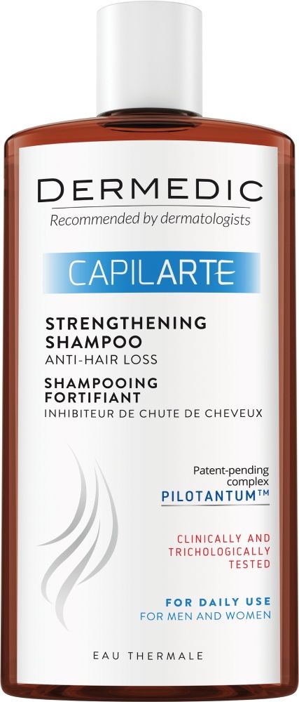 dermedic capilarte wzmacniający szampon do włosów tłustych
