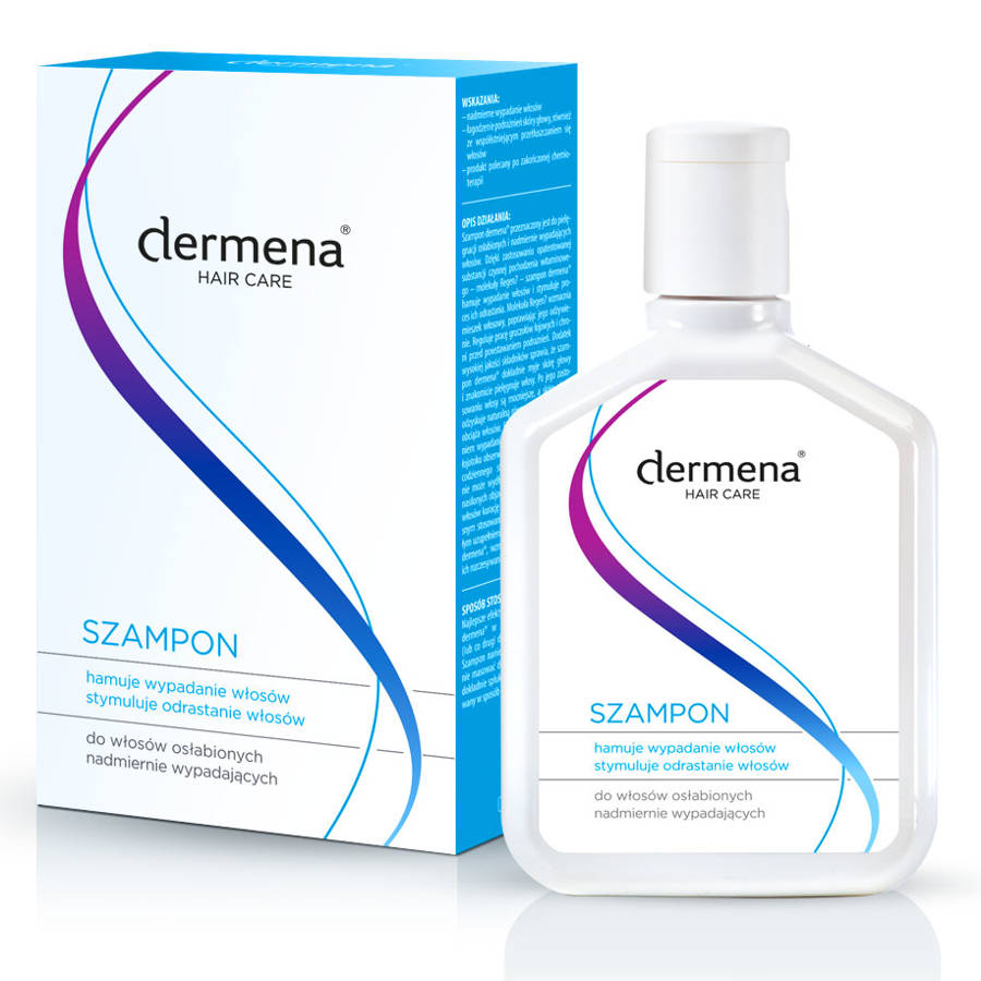 dermena hair care szampon hamujący wypadanie włosów