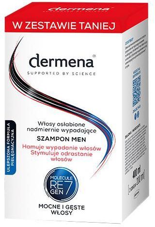 dermena men szampon dla mężczyzn hamujący wypadanie włosów 200 ml