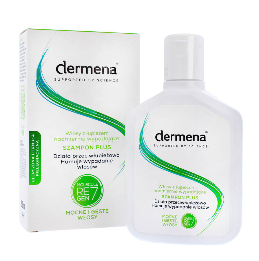 dermena plus szampon do włosów przetłuszczających
