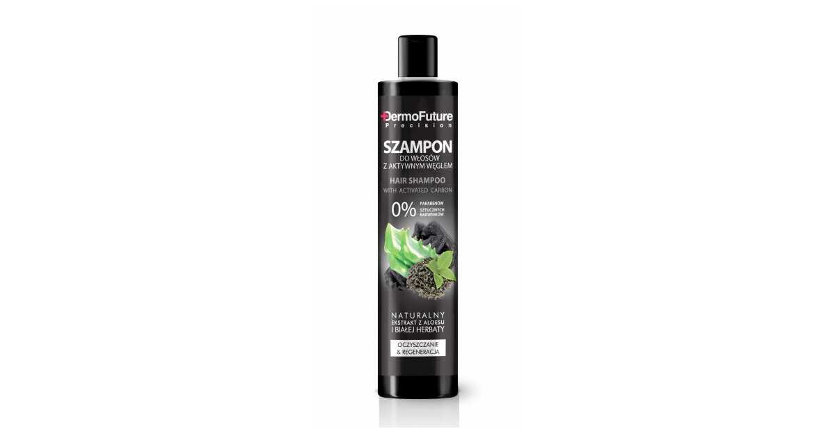 dermo future szampon z czrnym węglem