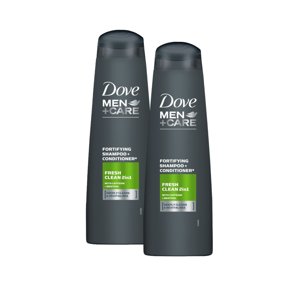 dove man care fresh clean 2in1 szampon odżywka 40